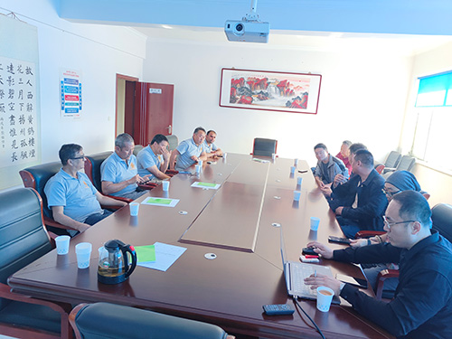 不丹客戶來公司考察1